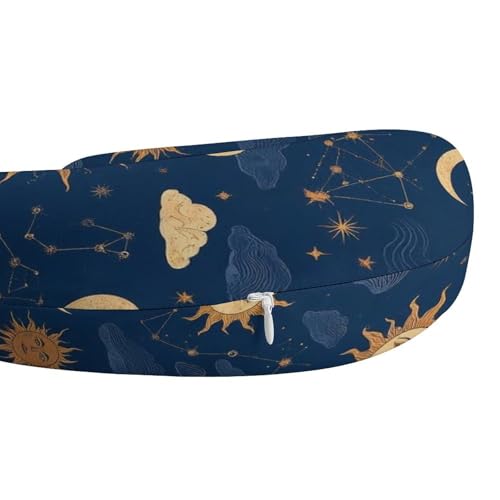 Almohada de espuma viscoelástica 29x29x10 cm para cuello miniatura 5
