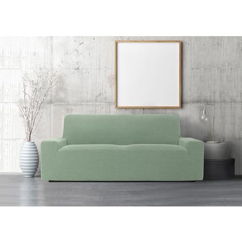 SOFASKINS® super elastischer überzug, Sofabezug 3 sitzer, atmungsaktiv, bequem und langlebig, Sofa überzug, Einfach anzubringen, Maße (180-230Cm), Farbe Türkis