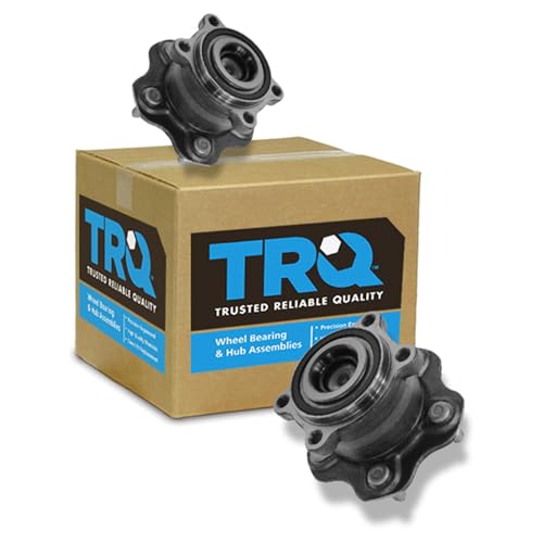 Image of TRQ Rear Wheel Bearing and Hub Assembly Set 2 Piece