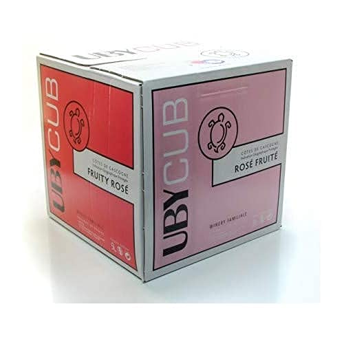 Domaine UBY rosé IGP Côtes de Gascogne UbyCub BIB, 5L