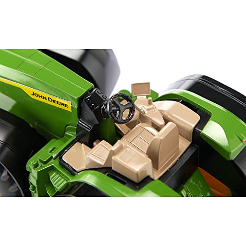 siku 3290, John Deere 8R 370, 1:32, Metal,Plastic, Green, Incl. Front-weight, Openable bonnet, 20 x 9.3 x 9 cm - Image 3