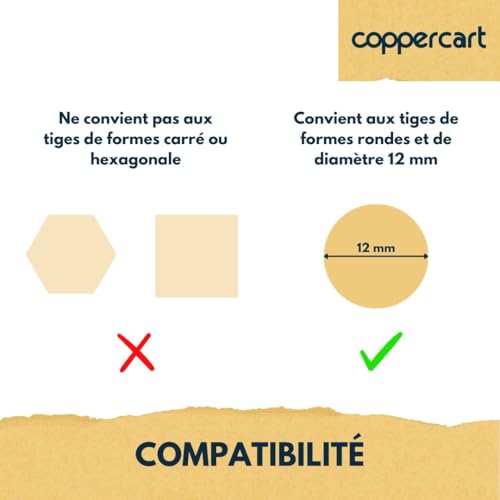 Estructura de acero en manivela de 12 mm para persiana 4
