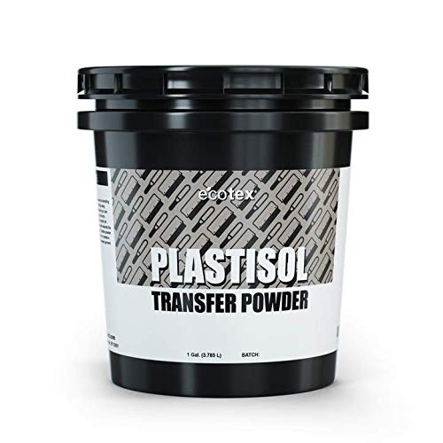 Ecotex® Plastisol Transfer Powder Screen Printing (1LB) - Bonding Powder to Heat Transfer Ink, Extends Screen Print Life, Heat Press Plastisol Transfer Powder - Iron On Transfer Powder for Fabric