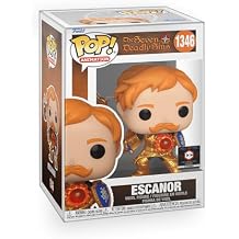 Epic Collectibles Pop Anime The Seven Deadly Sins - Escanor Exclusive Vinyl Figure Included with Box Protector Compatible for Funko