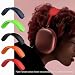 TOLUOHU Kopfbandkissen für Apple AirPods Max, waschbar, weiches Silikon, staubdicht, Airpods Max, Kopfhörer, Zubehör, kompatibel mit Strick-Mesh-Baldachin (schwarz)