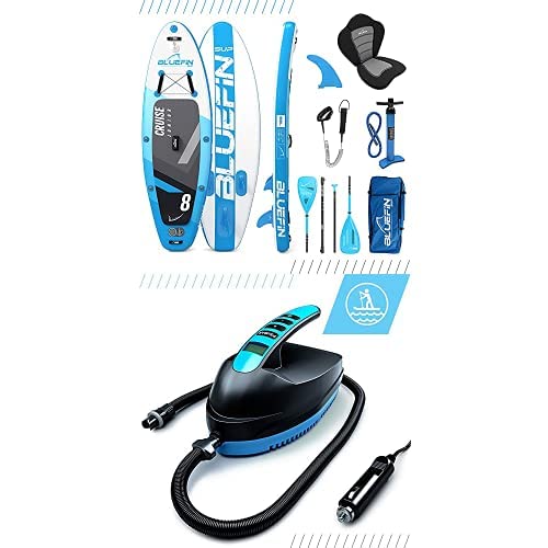 Buy Bluefin Cruise Junior 8′ SUP Package with Electric Paddleboard Pump