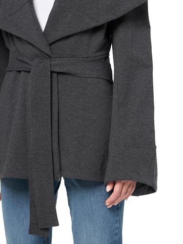 Norma Kamali Women's Shawl Collar Peplum Jacket3