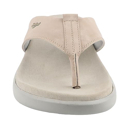 Image of Medifeet Men's Leather Thong Slippers
