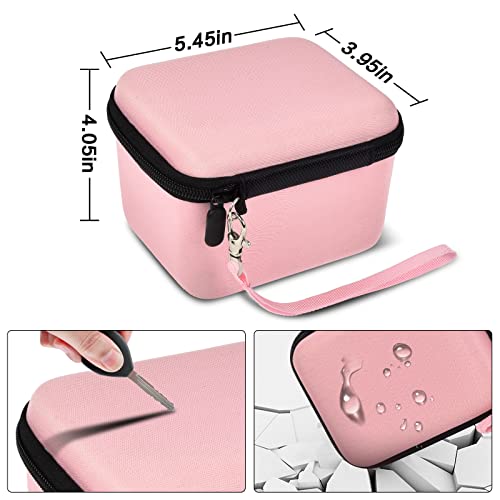 Vlogging Camera Case Compatible With Femivo/For Iweukjlo/For Vetek/For Oiexi 4K 48Mp Digital Cameras For Youtube. Vlog Camera Carrying Storage For Lens, Cable And Other Accessories (Pink) #TOP4