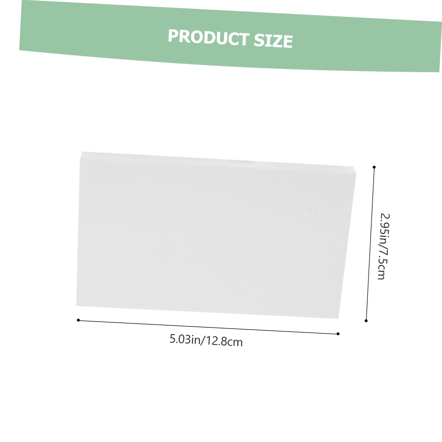 FOMIYES 150pcs Adhesive Nail Art Palette Paper Nail Polish Mixing Sheets Self-stick Makeup Palette for Art Beauty Supplies