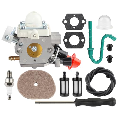 HUSWELL FS70R FS 56 RC Carburetor for Stihl KM56RC FS56RC FS56C FS56 HT56C FS70C FS50C FS40C FS70RC KM56R Carb Tune up Kit FC56C HL56K Air Filter Fuel...