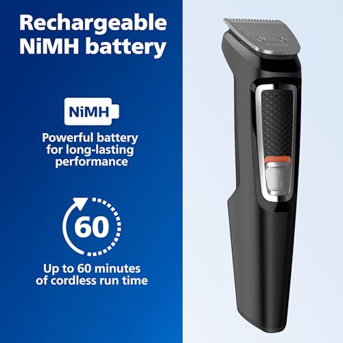 Philips Norelco MG3740/40 Multi Groomer All-In-One Trimmer Series 3000-13 Piece Mens Grooming Kit For Beard, Face, Nose, Ear Hair Trimmer And Hair Clipper thumb #5