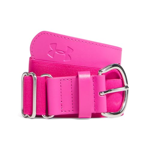 Under Armour Womens Softball Belt (654) Tropic Pink/Tropic Pink One Size Fits All