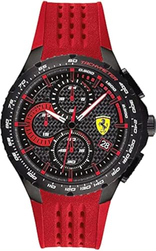 Scuderia Ferrari Pista Analog Black Dial Mens Watch-0830727 (B084K6BV7R) Amazon Price History, Amazon Price Tracker