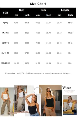 Women's Basic Double Lined Scoop Neck Tank Tops Adjustable Cami Tank Summer Sleeveless Tops2