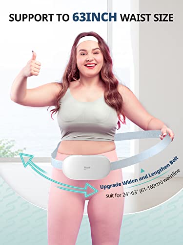 Image of Slimpal Heating Pad for Period Cramps, Plus-Sized Portable Electric Heat Pad, Menstrual Cordless Heat Belt Back, Belly, Waist Pain Relief, Stocking Stuffers, Christmas Gift for Her Girl Women, Beige