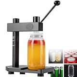 Macchina Sigillatrice Manuale Per Lattine In Lega Di Alluminio,Per Barattoli E Bottiglie, Capacità Di Sigillatura 55 Mm Di Diametro 250/330/400/500 Ml, Uso Domestico/Commerciale