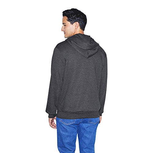 American Apparel Men's Flex Fleece Long Sleeve Zip Hoodie3