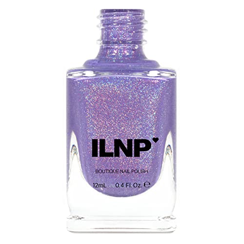 Ilnp Charmingly Purple - Bright Purple Holographic Nail Polish #TOP30
