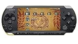 PSP Slim and Lite 3000 Series Handheld Gaming Console with 8GB Memory Card (Renewed) (Monster Hunter Blk/Gold)