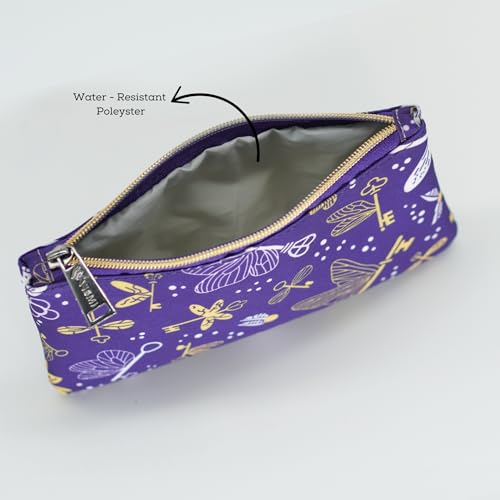 Image of VISMIINTREND Big Capacity Pencil Pen Case Office College School Large Storage High Capacity Bag Pouch Holder Box Organizer