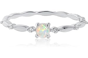 Meissa White Opal Ring: A Glimmering Gem for Every Occasion