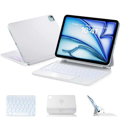 Amazon | HOU iPad Air 13/Pro 12.9 用 磁気キーボードケース