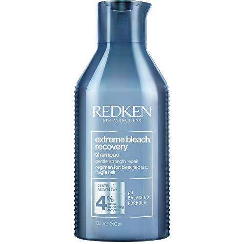 Redken Extreme Bleach Recovery Shampoo | For Bleached Hair | Restores Strength, Softness & Shine | Silicone Free | 10.1 Fl Oz, 10.1 fl. oz
