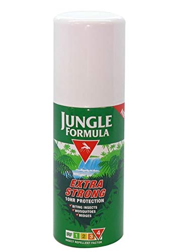 Jungle Formula Extra Strong Insect Repellent Aerosol Spray 90ml – Long Lasting Mosquito & Flying Insect Protection