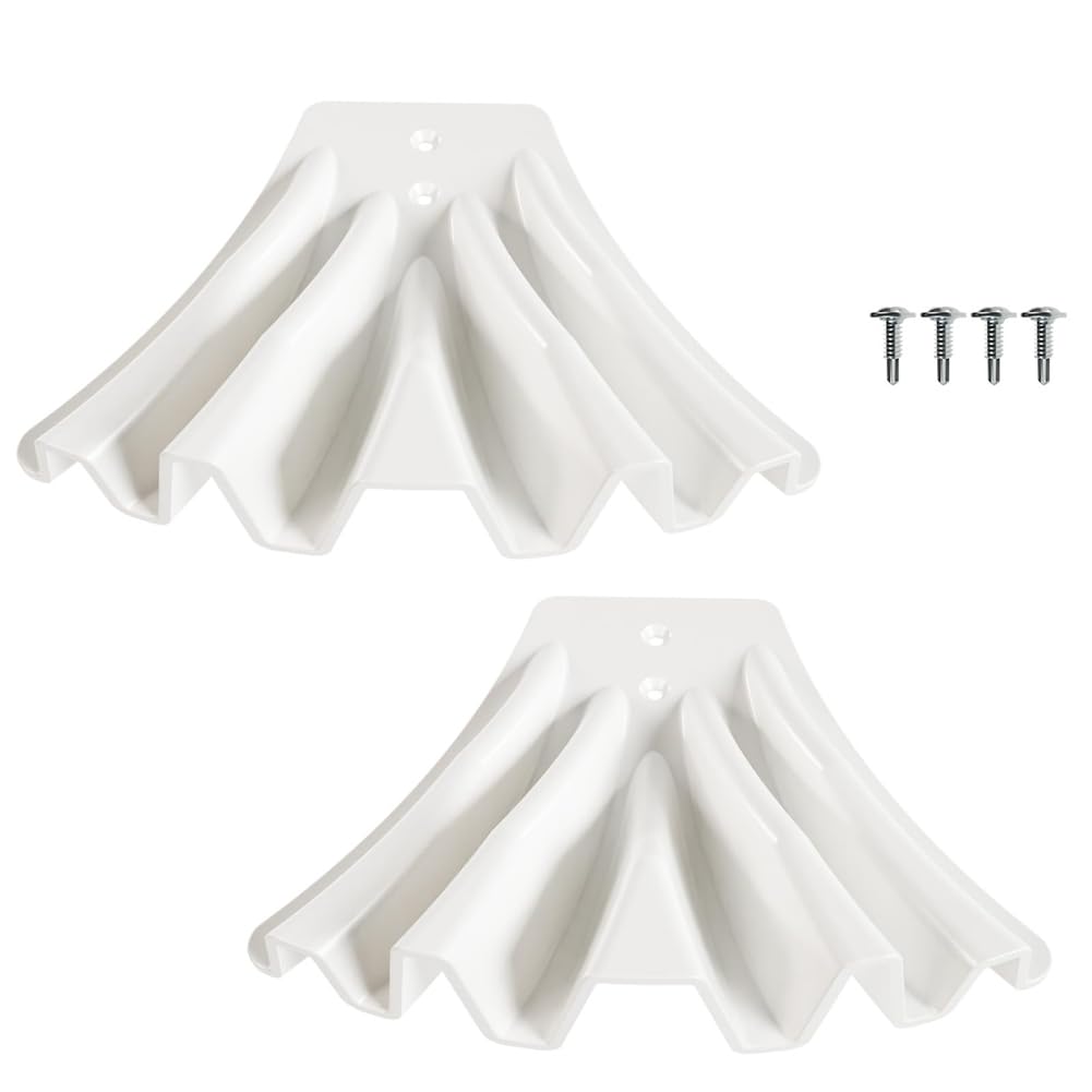 Littimoon 2PCS Gutter Downspout Diverter, Gutter Downspout Extensions for Rainwater Dispersal, Rain Gutter Disperser
