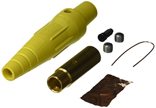 Prise femelle type came Leviton 16D33-Y jaune 400A pour câble 4/0 AWG