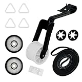 4392065 Dryer Repair Kit with 341241 Belt 349241T Drum Rollers 691366 Idler Pulley for Whirlpool Kenmore Maytag Amana Dryers Replaces AP3131942 PS373087 AP6010582 Fits Models wed4815ew1 ned4655ew1