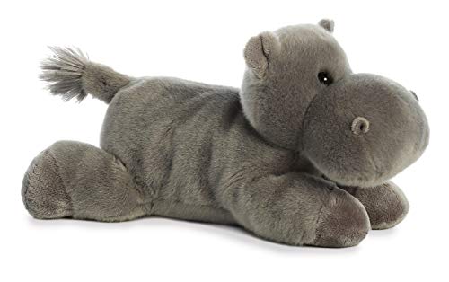 Doudou hippopotame gris Aurora Flopsie Howie Hippo 30cm - 3