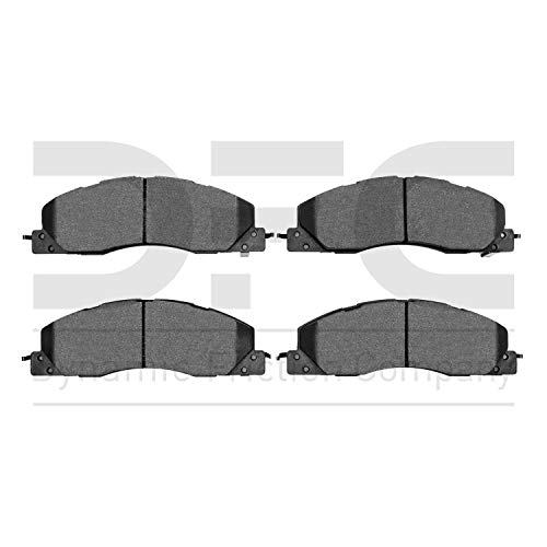 Image of Dynamic Friction Company 5000 Advanced Brake Pads - Semi Metallic 1551-1399-00-Front Set