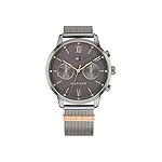 Tommy-Hillfiger-Quartz-Grey-Dial-Grey-Stainless-Steel-Strap-Watch-for-Women