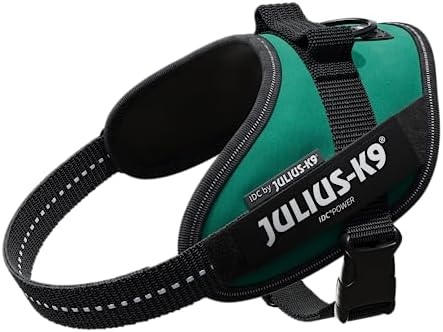 Julius-K9, 16IDC-P-B2, IDC Powerharness, dog harness, Size: Baby 2, Black