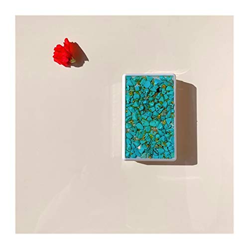 Preisvergleich Produktbild LDGR 2 Doppelboxen Mit Kopfsteinpflaster DIY Kontaktlinsenbehälter Mit Spiegel Schönheit Objektiv Fall Kontaktlinsenaufbewahrungsbehälter Geschenk (Color : Green)