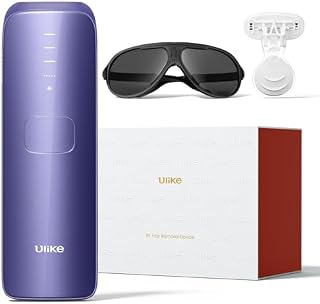 Ulike Laser Hair Removal for Women and Men, Air 3 IPL Hair Removal with Sapphire Ice-Cooling System for Nearly Painless & Long-Lasting Result, for Body & Face at-Home Use