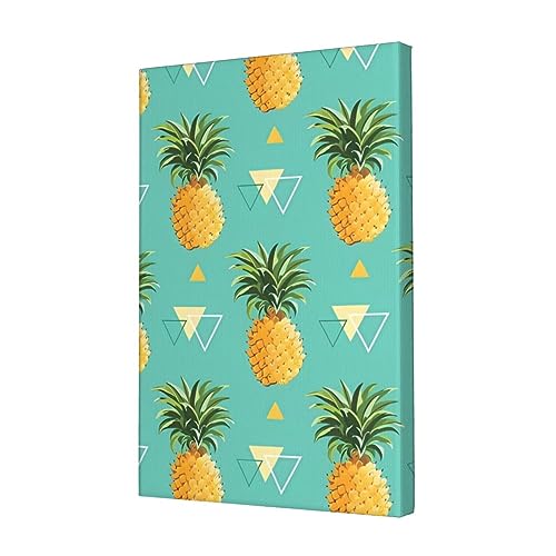 Toile murale motif fruits tropicaux ananas DEHIWI 30x45