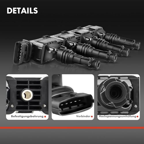 Zündspule für Agila A H00 Astra G Corsa C Corsa B Agila I Astra IV Corsa I Corsavan II 1998-2004 1208012