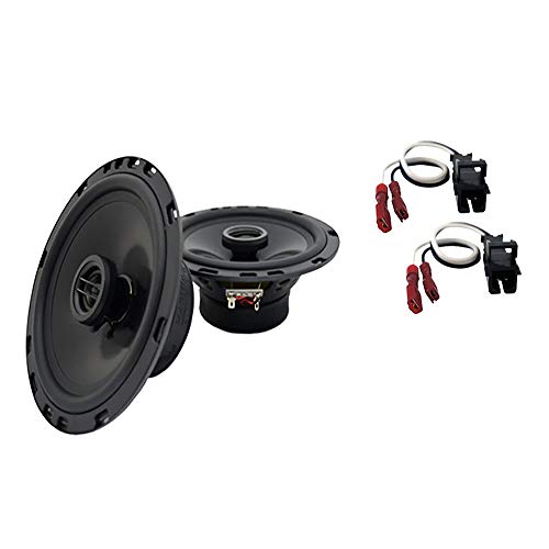 Compatible with Chevy Impala 2000-2016 Front Door Factory Replacement Harmony HA-R65 Speakers