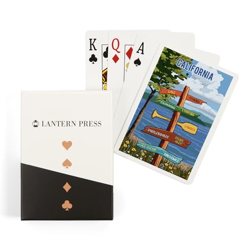 Lantern Press Baraja de Cartas Póker 52 Unidades