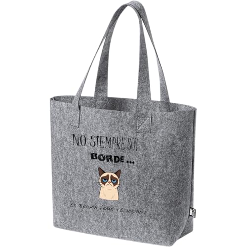 xulisimo Bolsa personalizada de fieltro RPET multiusos para