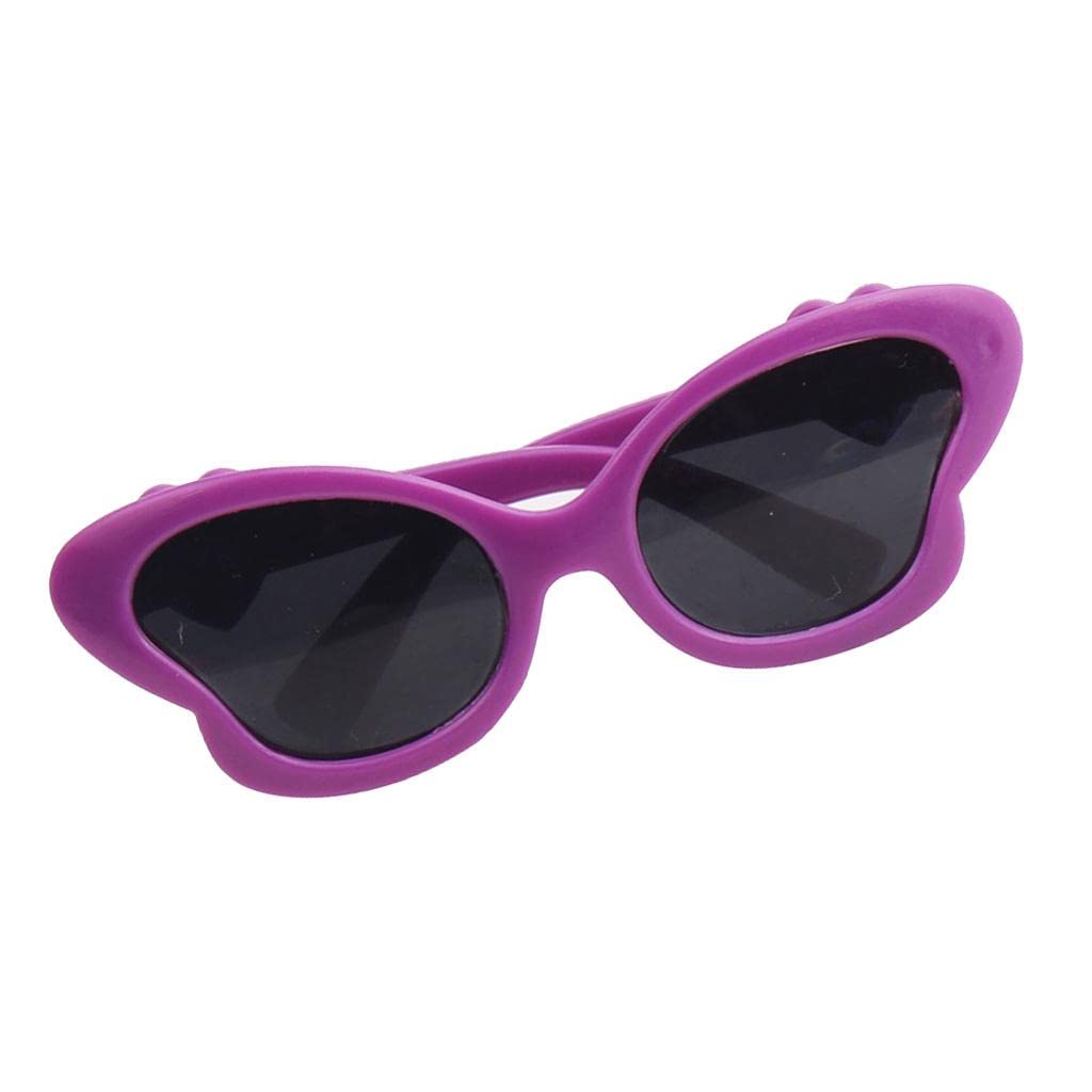 Fashion My Day 2x1 Pair Eyewear Glasses Purple Frames Sunglasses for 18''American Doll | Modern | Clothes & Accessories | Dolls-image-7