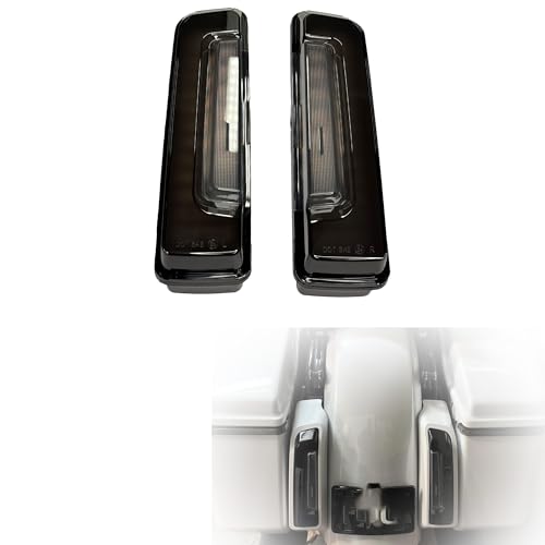 Zidirs Smoked LED Tail Lights Rear Lights for Harley 2023.5-Later CVO Models 2024 2025 2026 Street Glide Road Glide Accessories