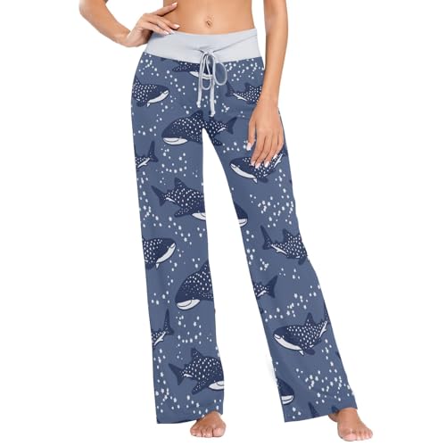Men Women Pajama Pant Lounge Pajama Bottoms Elastic Waistband Sleepwear PJs Sleep Pants