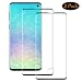 Produktbild NUOCHENG Panzerglas Schutzfolie für Samsung Galaxy S10, [2 Stück] Volle Bedeckung Panzerglasfolie mit Anti-Kratzer, Bläschenfrei, 9H Härte, HD-Klar Displayschutzfolie für Samsung Galaxy S10