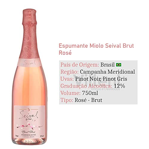 Espumante Seival by Miolo Brut Rosé