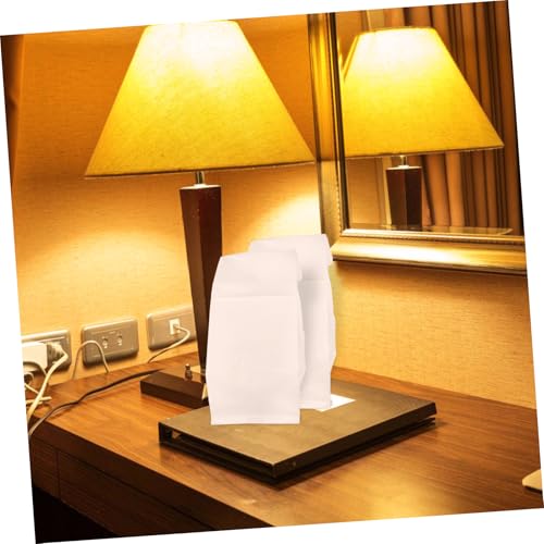 25 bolsas desechables compactas para viaje color blanco miniatura 5