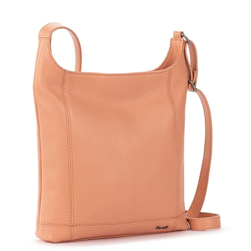 Image of The Sak De Young Crossbody Purse - Premium Leather Women's Handbag for Everyday & Travel - Cross Body Bag With Zipper